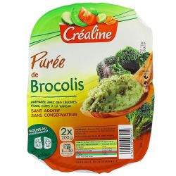 Crealine Puree Brocolis 2X200G