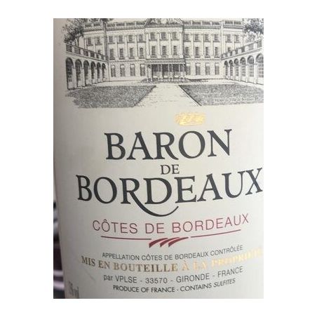 Cotes De Bordeaux Baron12