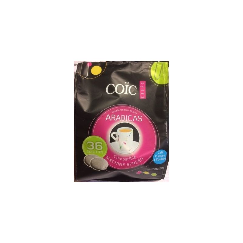 Cafe Coic 36 Dosettes Arabica 250Gr