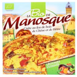 Pizza De Manosque 380 G Legumes Bio Manosq