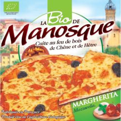 Pizza De Manosque 380G Margherita Bio