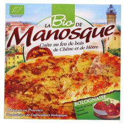 Pizza De Manosque 380 G Bolognaise Bio Man