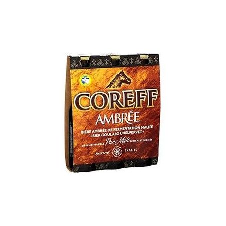 Coreff Biere Ambree 5% 3X33 Cl