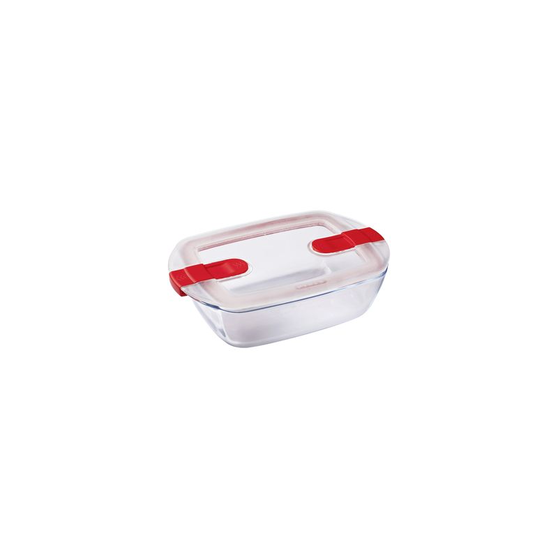 Pyrex Plat Rect.23X15Cm+Cv