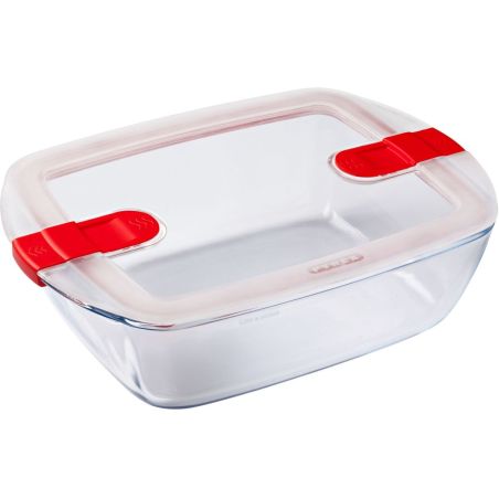 Pyrex Plat Rect.28X20 Cm+Cv