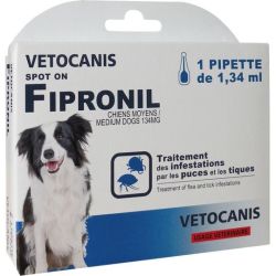 Vetocanis 7Veto Spot Fipron1X1,34Mlmoych