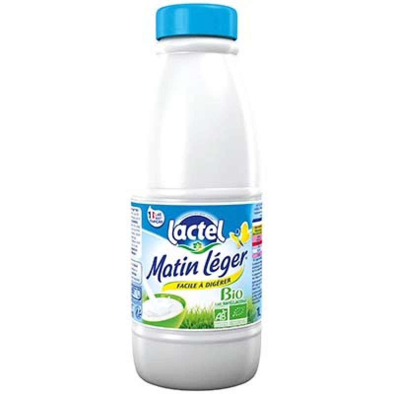 Matin Leger 1L Lait Bio Lactel