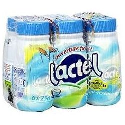 Lactel Lait 1/2E Bt 6X25Cl
