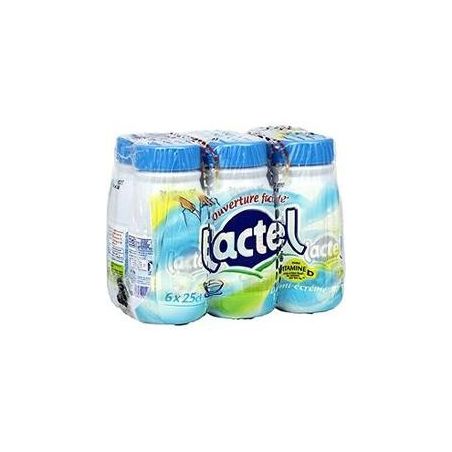 Lactel Lait 1/2E Bt 6X25Cl