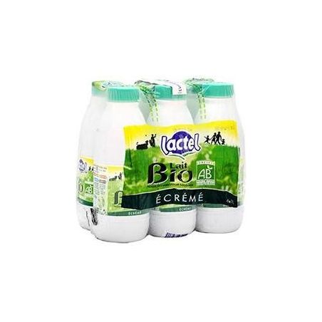 Lactel Lait Bio Ecreme Bt 6X1L