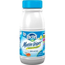 Lactel Lait Matin Léger De 1.2% Mg Bouteille 50Cl