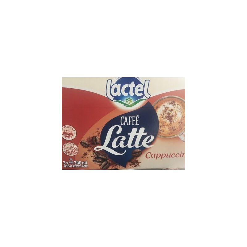 Lactel Lacte Cafe Latte Cappucc 3X22