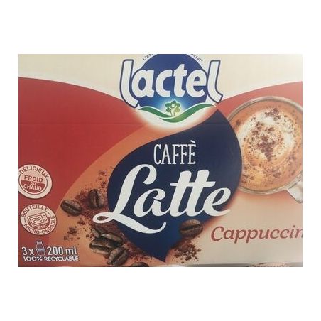 Lactel Lacte Cafe Latte Cappucc 3X22