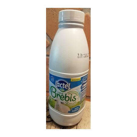 Lactel Lait Brebis 1/2E 6X1L