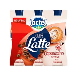 Lactel Lacte Cafe Latte Cappucc 3X22