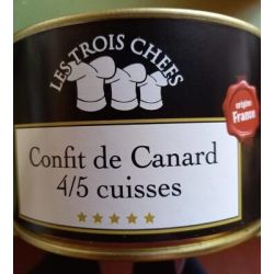 Confit Canard 4/5.Cuisses Orig.France 1K350 3Chefs