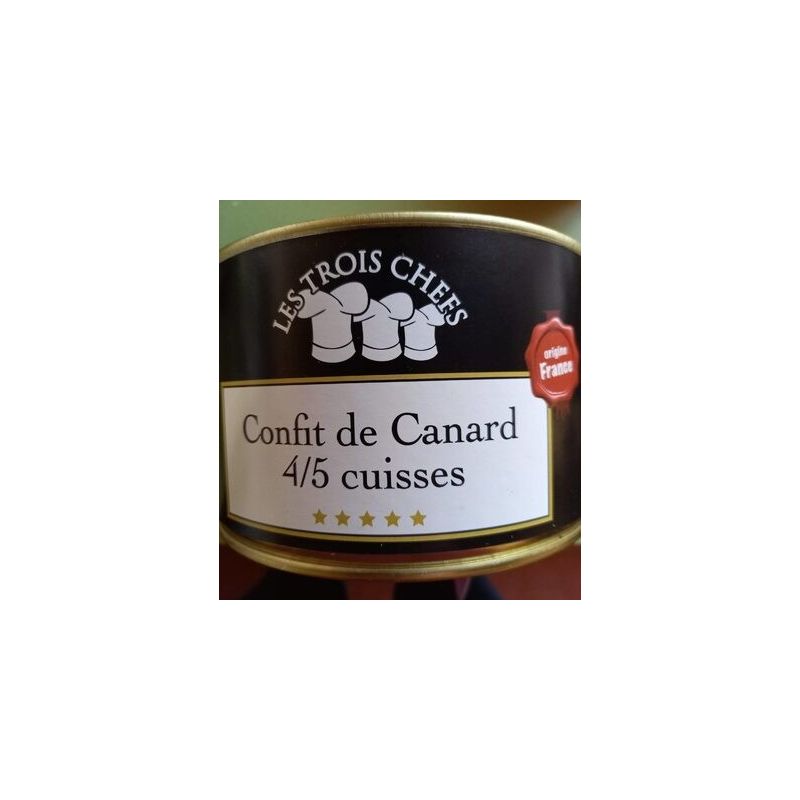 Confit Canard 4/5.Cuisses Orig.France 1K350 3Chefs