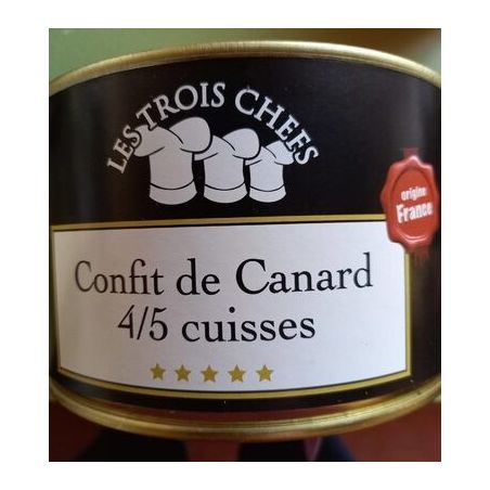 Confit Canard 4/5.Cuisses Orig.France 1K350 3Chefs