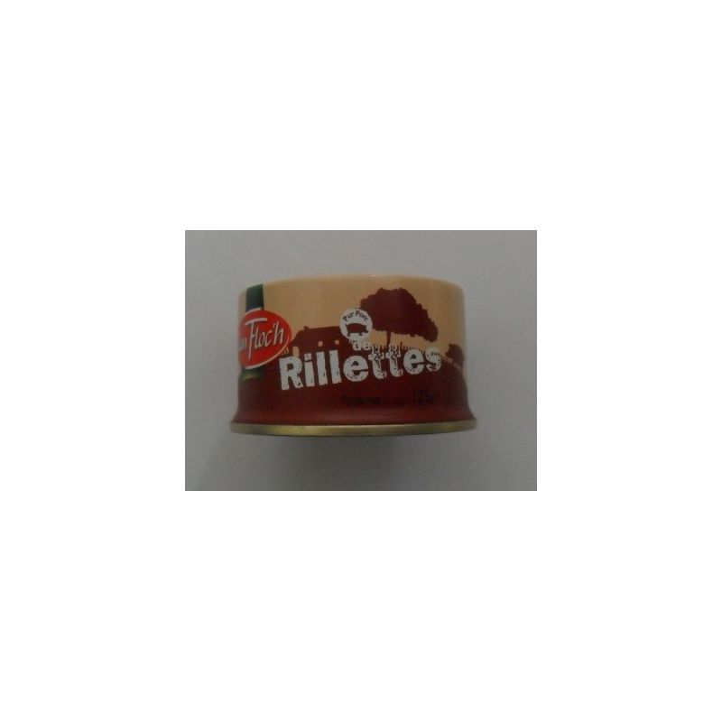 1/6 Rillettes Pur Porc 125G Le Floc H
