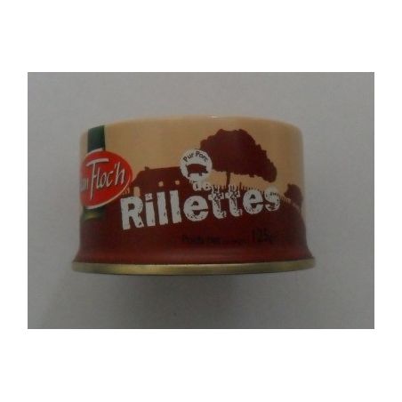 1/6 Rillettes Pur Porc 125G Le Floc H
