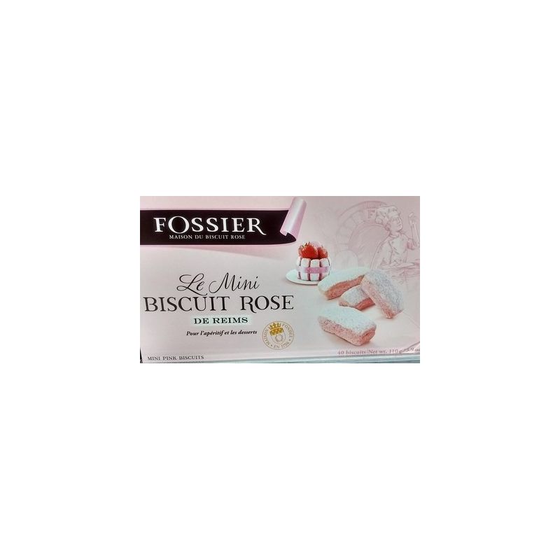 Fossier Fos.Mini Biscuit Rose Etui110G