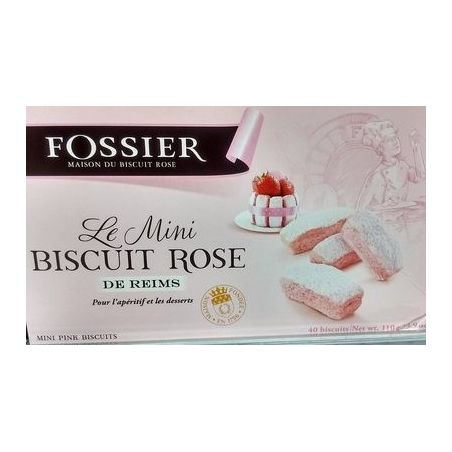 Fossier Fos.Mini Biscuit Rose Etui110G