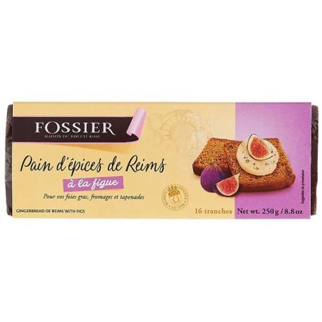 Pa.Pain D Epices De Reims Figue 250G Fossier