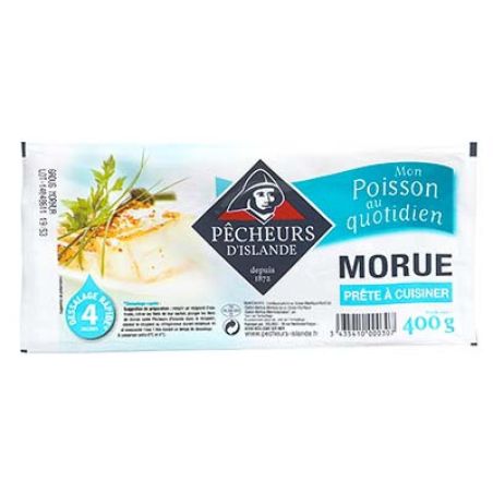 Lpi Filets Morue Pac 400Gr