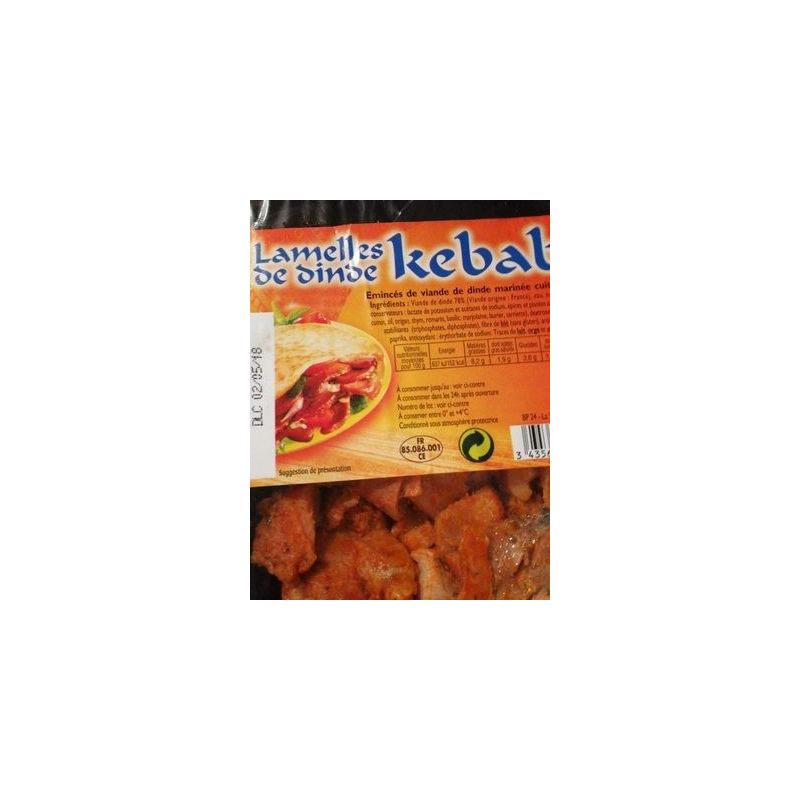 Neutre Lamelle Dde Kebab Sat 200G Pf