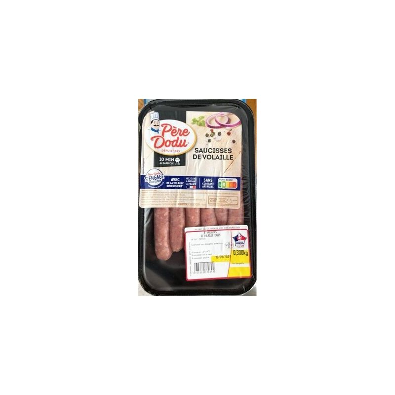 Saucisses Vol Nat X6 Sat 300G