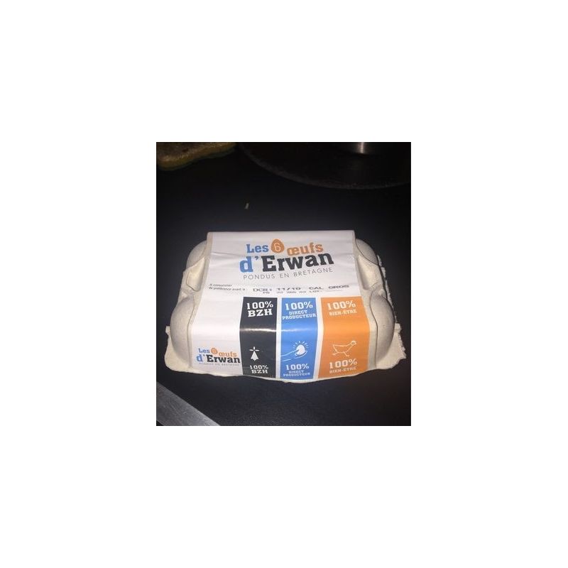Oeuf Erwan X6 Sol Cal Gros410G