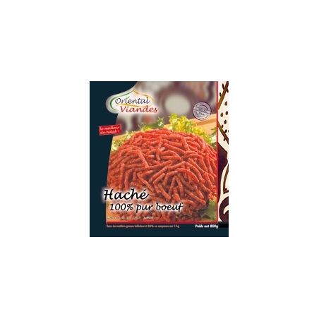 Oriental Viande 800G Hache 100% P.Boeuf Halal