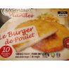 Oriental Viande 10X60G Burger Poulet Pane Halal