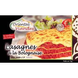 Oriental Viande Viandes Lasagne Bolognaise Hallal 1Kg