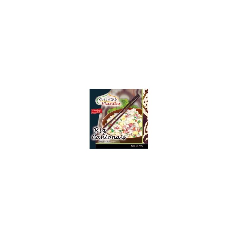 Oriental Viande 700G Riz Cantonais Halal