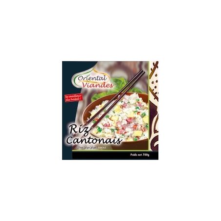 Oriental Viande 700G Riz Cantonais Halal