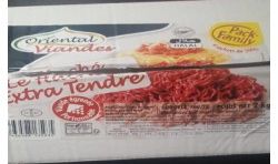 Oriental Viande 2Kg Le Hache De Bf Ex.Tend.Hal