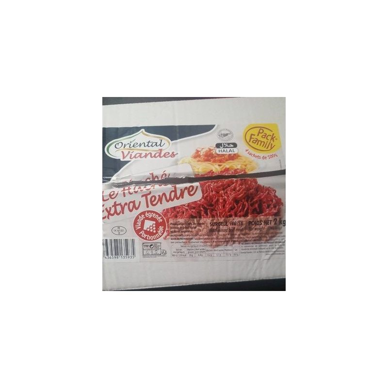 Oriental Viande 2Kg Le Hache De Bf Ex.Tend.Hal
