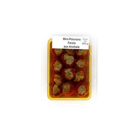 Generale Traiteur 200G Mini Poivron Farci Anchois G.Traiteur