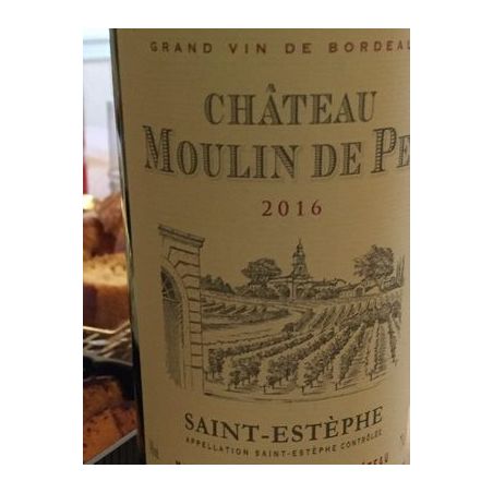 Saint-Estephe Chat.Moulin De Pez Mdc 2014
