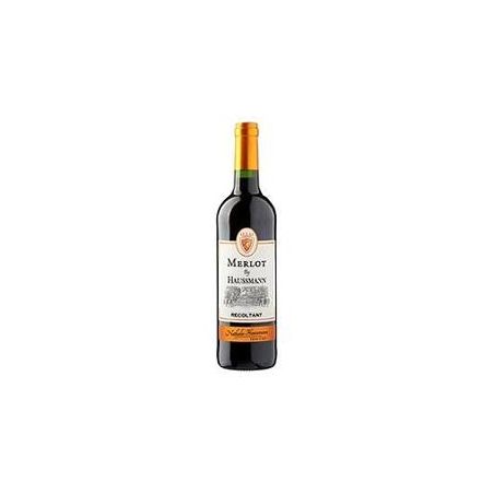 Nathalie Haussmann Vin Rouge Merlot Pays D'Oc : La Bouteille De 75Cl