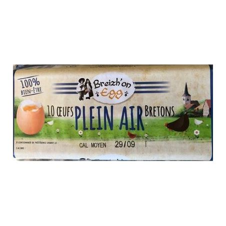Breizh Egg Breizheg.10 Oeuf Plein Air600G
