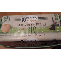 Breizh Egg 10 Œufs Bio 600 Gr