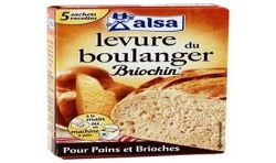 Alsa Levure De Boulanger Pains Et Brioches : La Boite 5 Sachets - 27,5 G