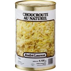 Choucroute Cuite Nature Boite 5/1 4,1 Kilo .