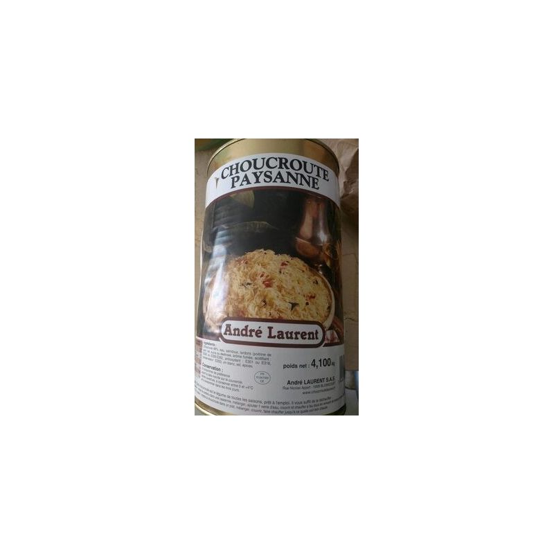 Andre Laurent 5/1 Choucroute Paysanne 4.1Kg
