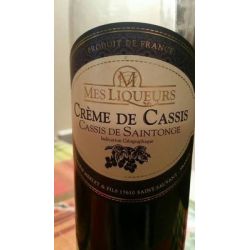Merlet Liqueur Crème De Cassis Saintonge 18% : La Bouteille 50Cl