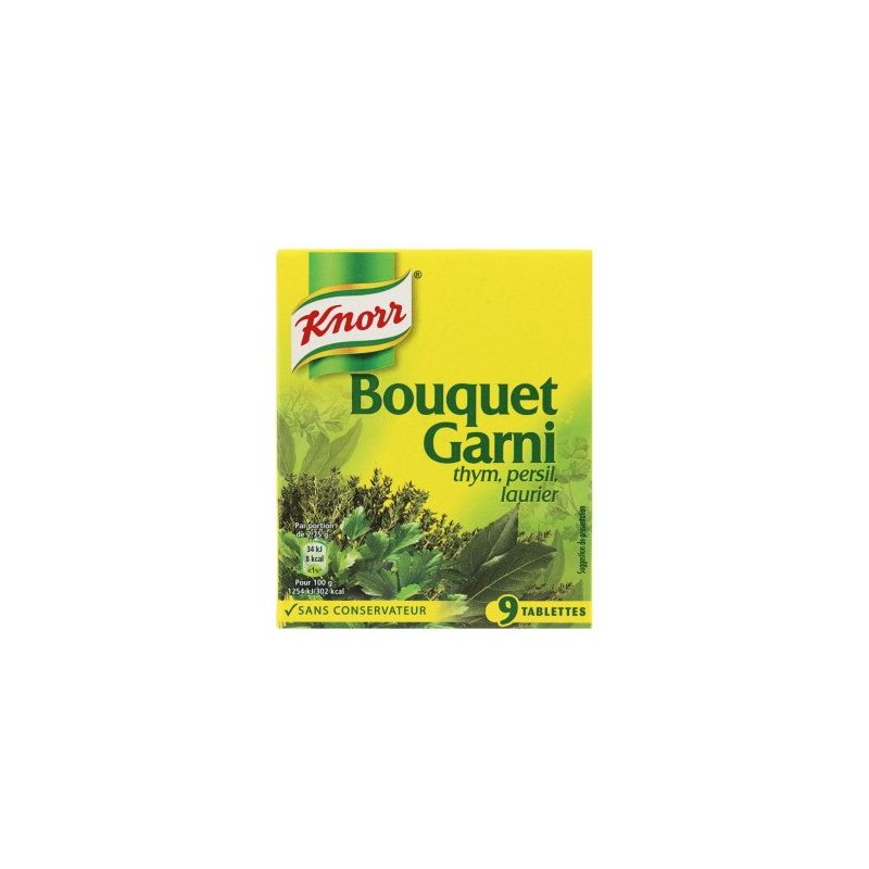 Knorr Tablettes Bouquet Garni X9 - 99G