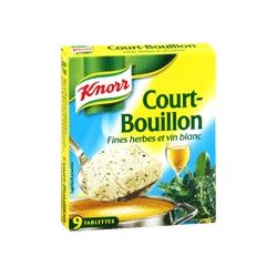 Knorr Court Bouillon Etui De 9 Tablettes 107G