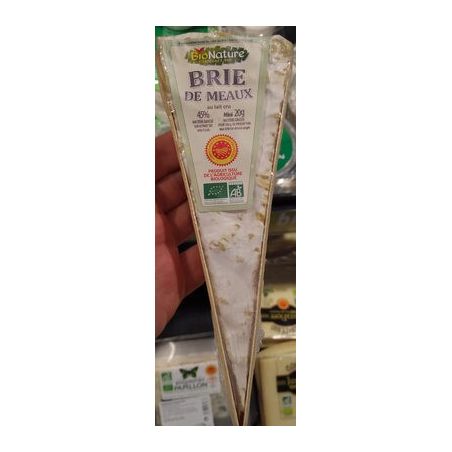 Per Inter 170G Brie De Meaux Bio Portion